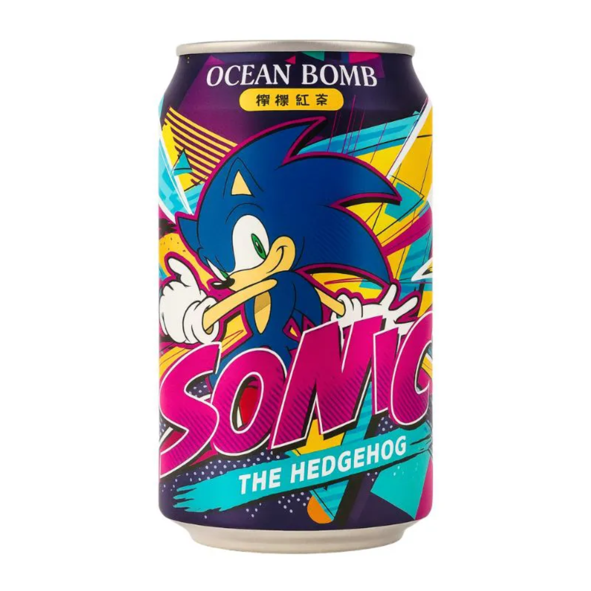 Cha Preto com Limão Sonic Ocean Bomb - 330mL