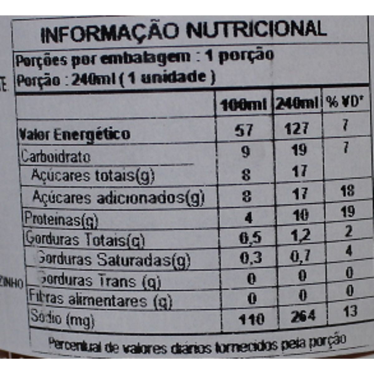 Refresco De Proteina Sabor Chocolate OKF- 240mL - Hachi8