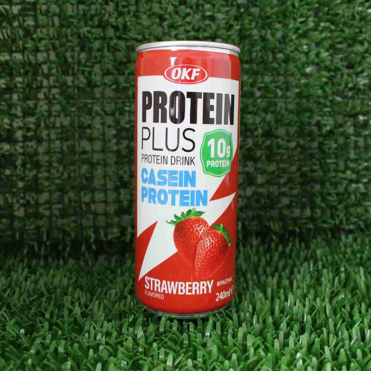 Refresco De Proteina Sabor Morango OKF- 240mL - Hachi8