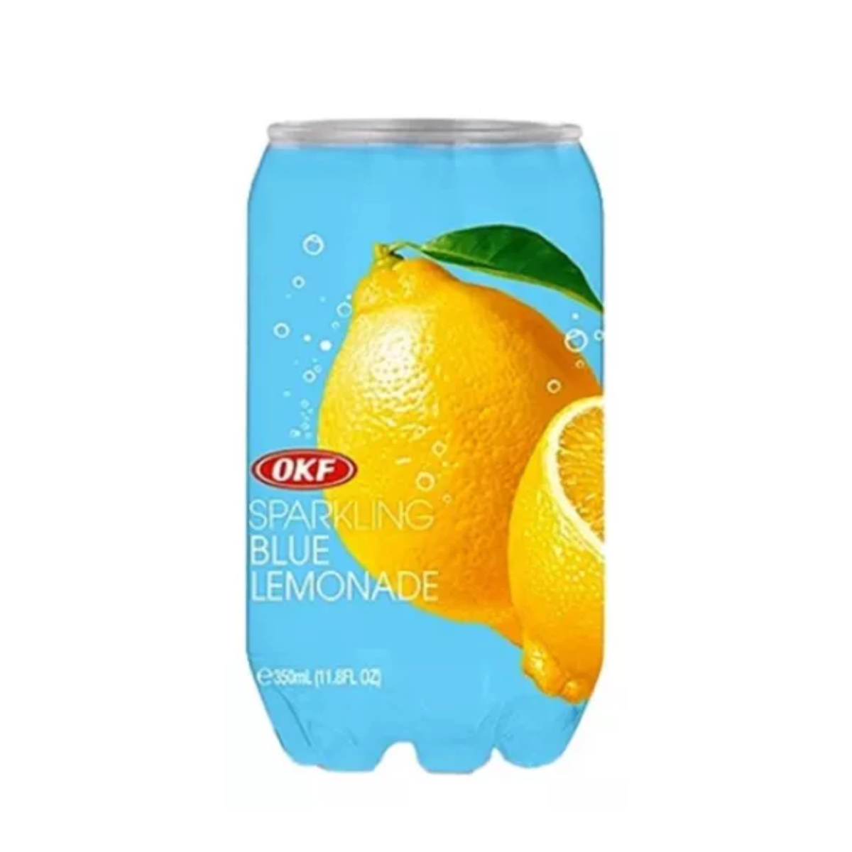 Refrigerante Coreano Sabor Blue Lemonade (Limão Azul) Siciliano OKF- 350mL