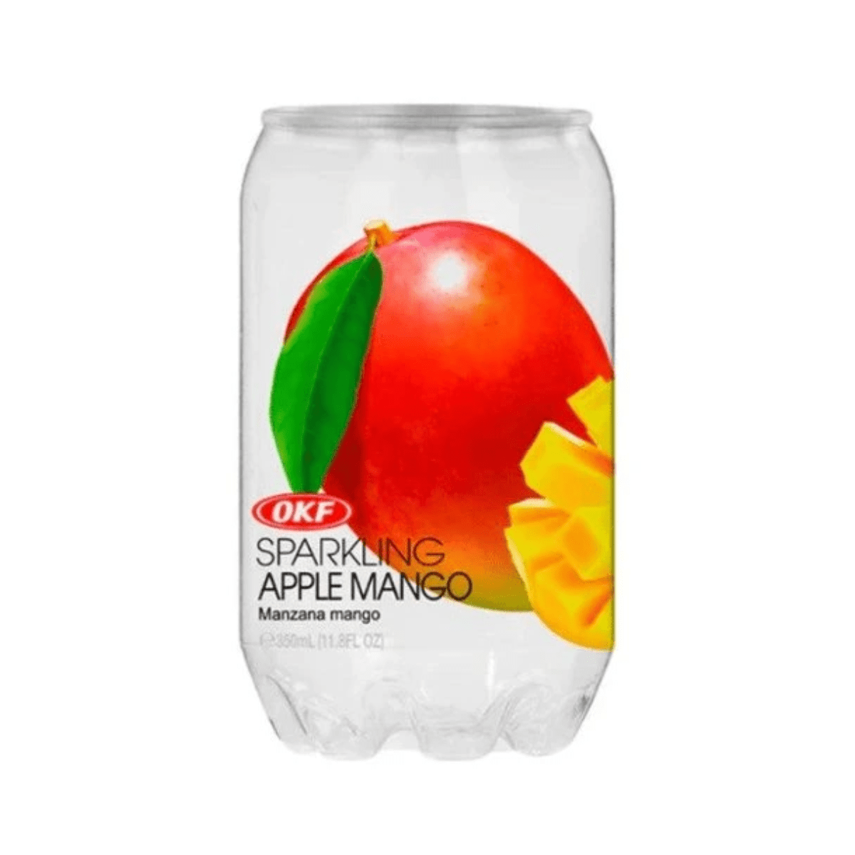 Refrigerante Coreano Sabor Manga Maçã OKF- 350mL