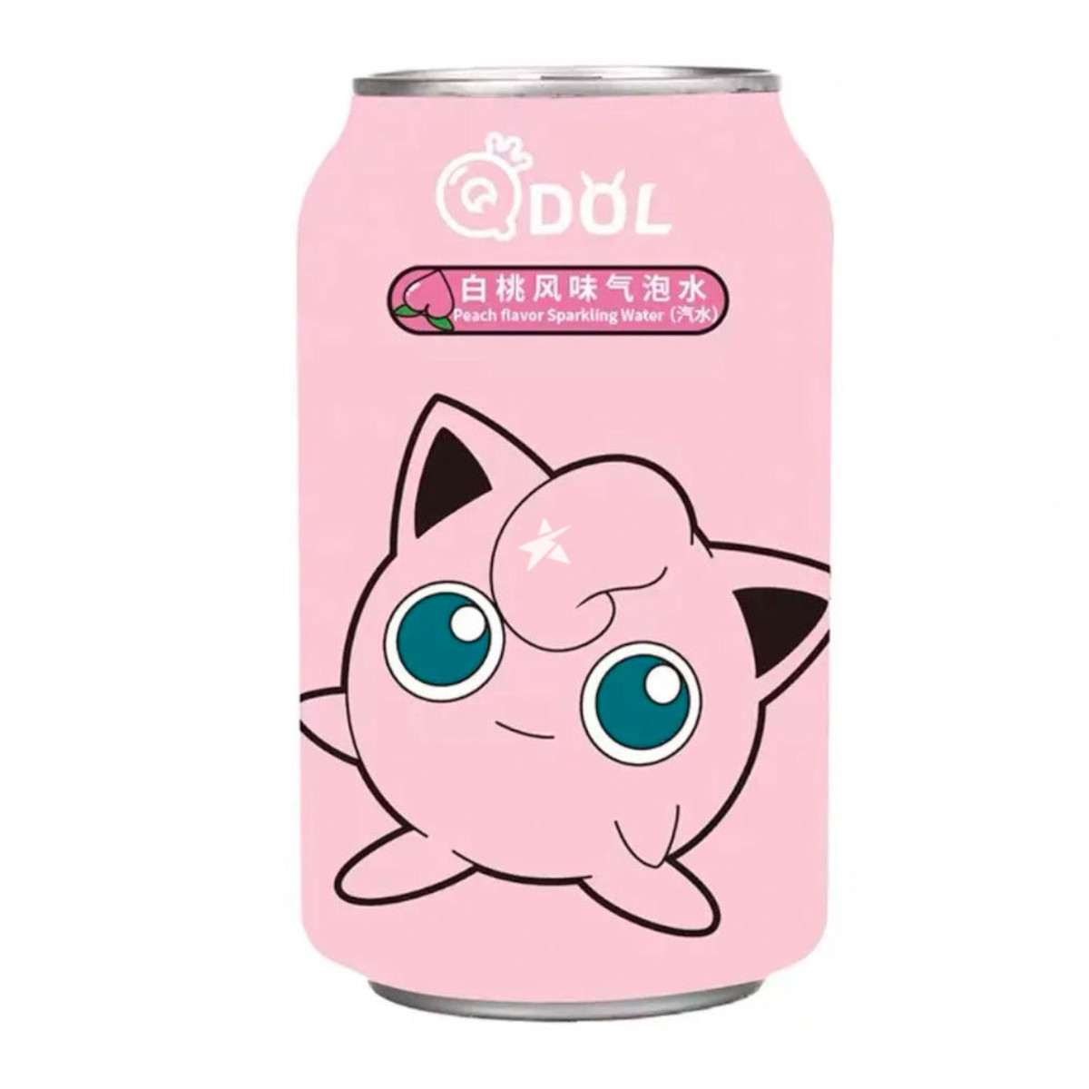 Refrigerante Pokemon Jigglypuff Sabor Pêssego - 330mL