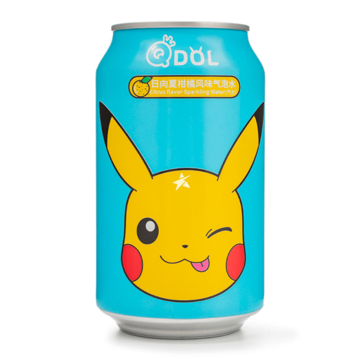 Refrigerante Pokemon Pikachu Sabor Tangerina - 330mL