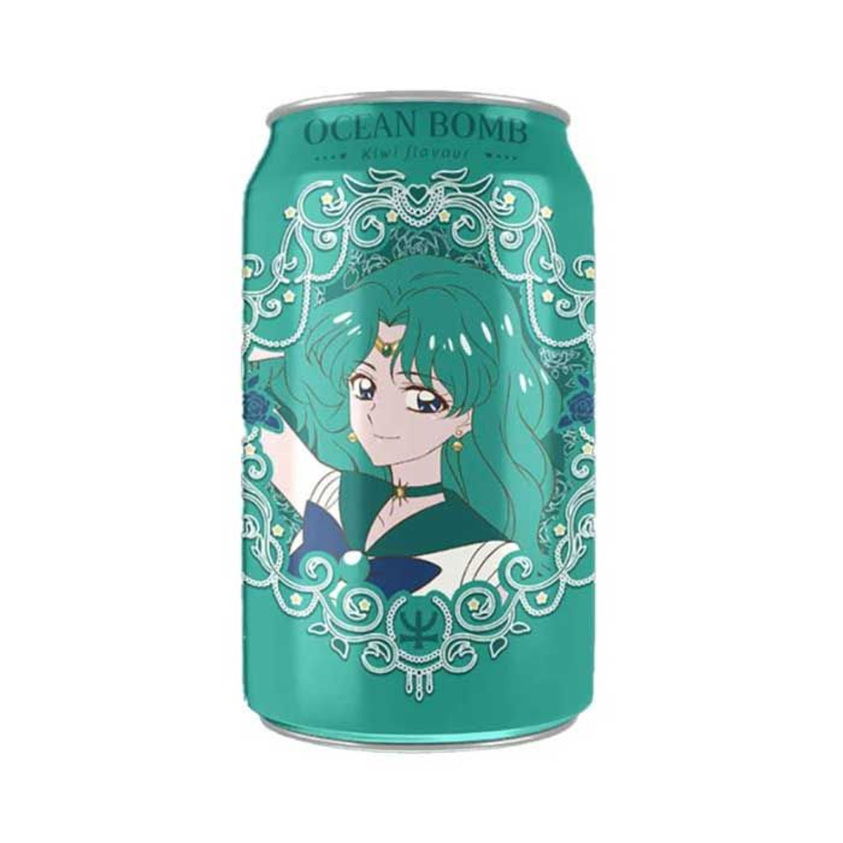 Refrigerante Sailor Moon Sabor Kiwi Michiru Kaiou Ocean Bomb - 330mL