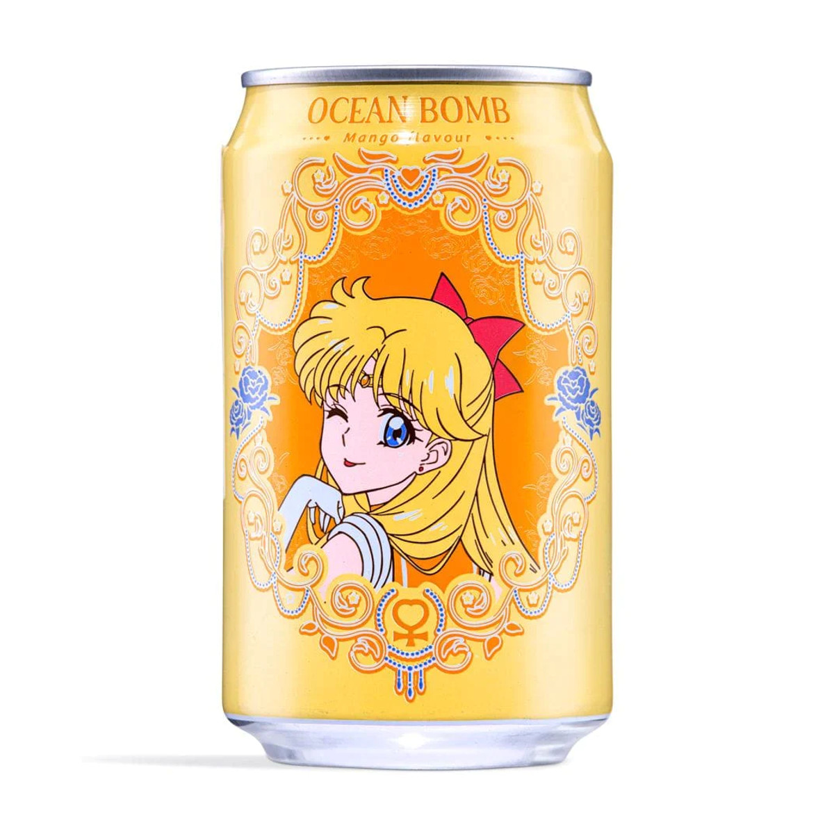 Bebida Adoçada Gaseificada Sabor Manga Soda Sailor Moon 330ml