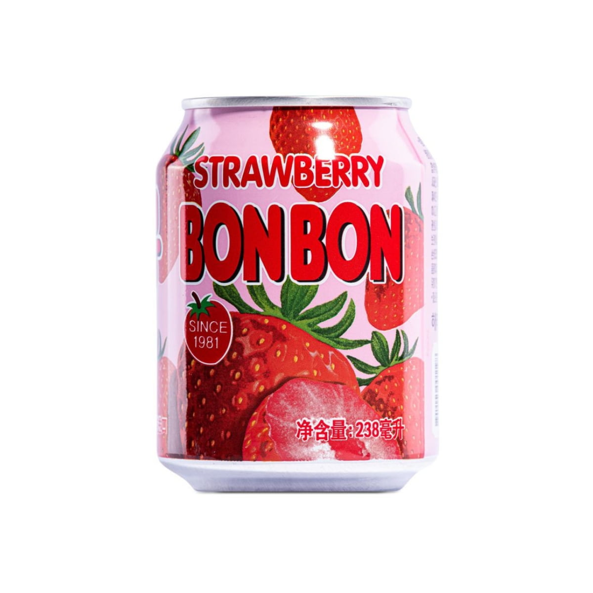 Suco de Morango com fruta picada Bon Bon Haitai - 235ml