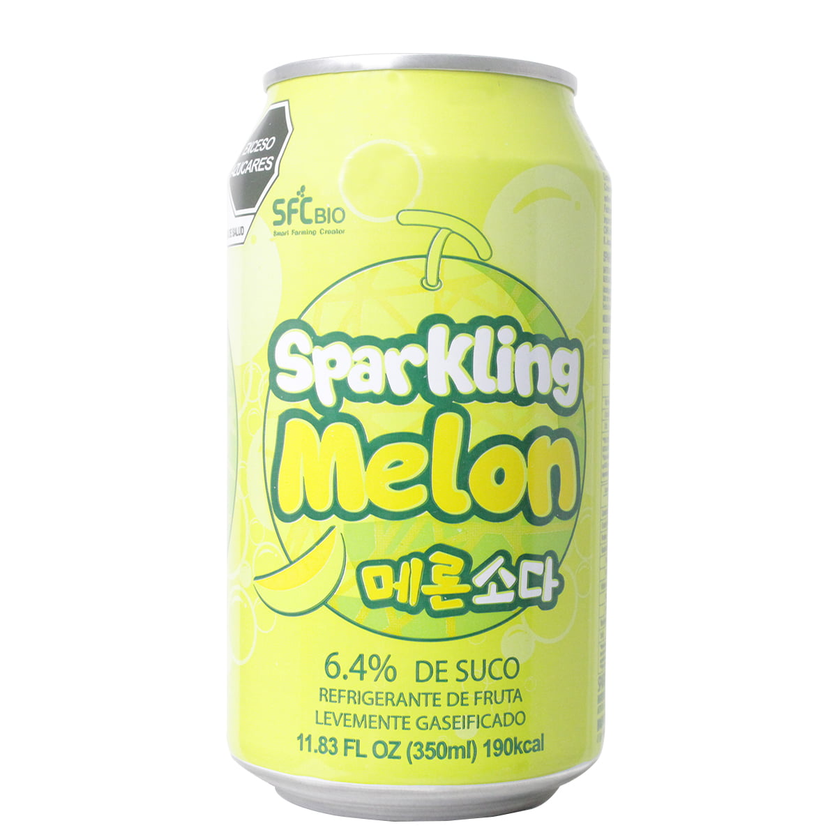 Refrigerante Coreano Sabor Melão Nutriton & Taste - 350mL 