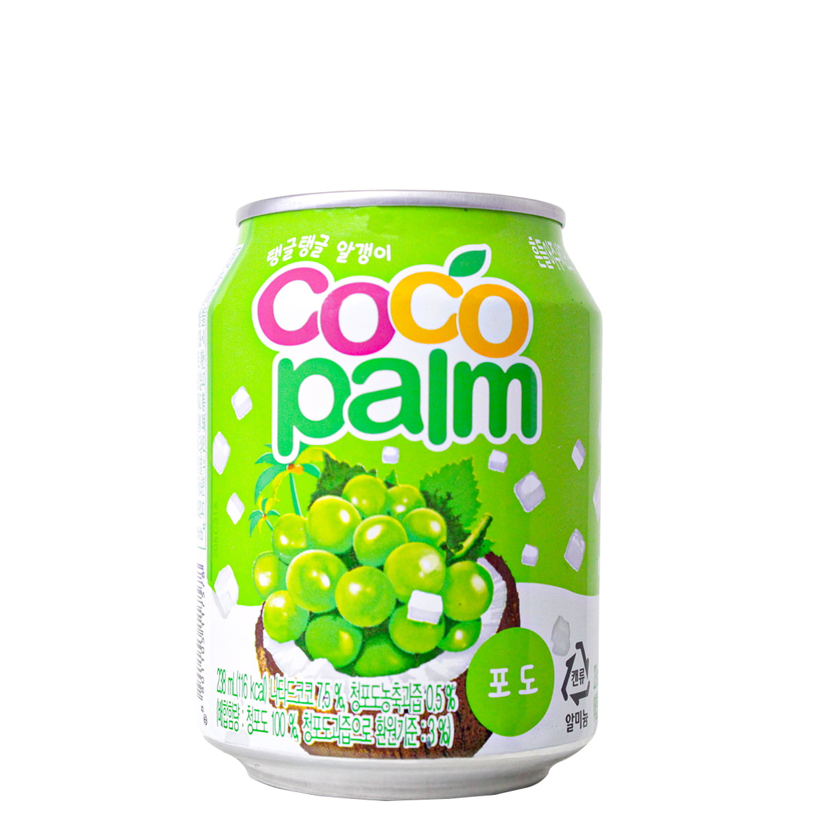 Suco de Uva com pedaços de Coco CocoPalm Haitai - 238ml