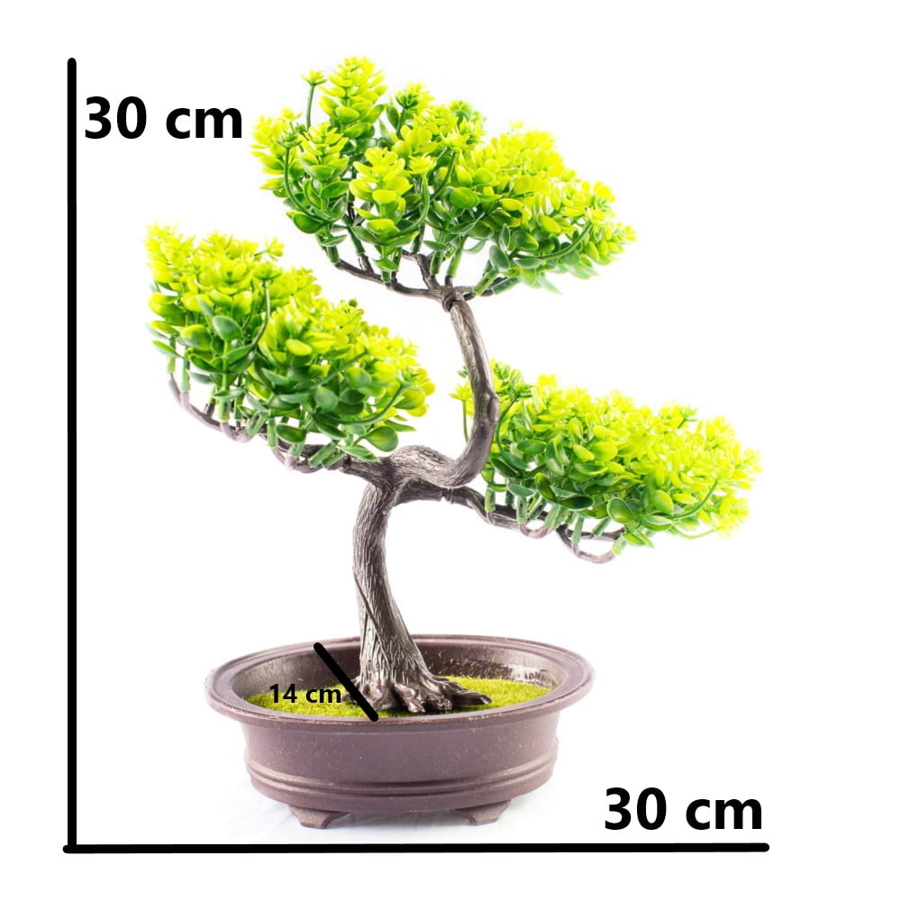boom葉ᝰ Árvore Bonsai Artificial 30cm Plástico - Hachi8