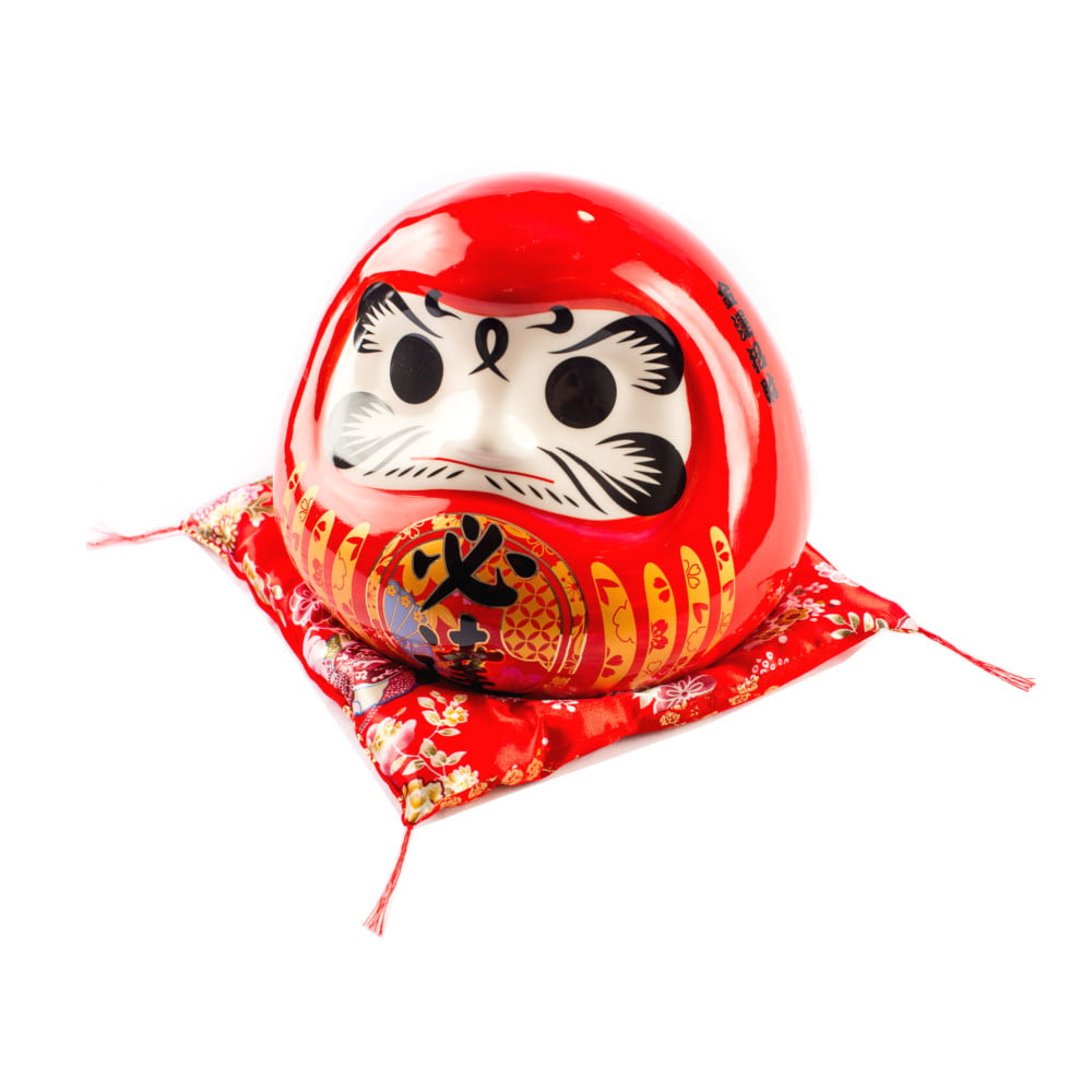 Cofre Boneco Daruma 22cm - Hachi8