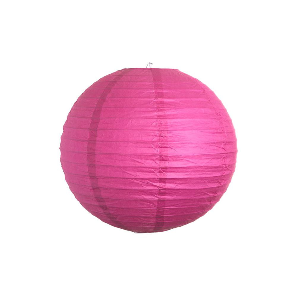 [PEQUENOS DEFEITOS] Luminária Oriental Rosa Pink Lisa - 20 cm