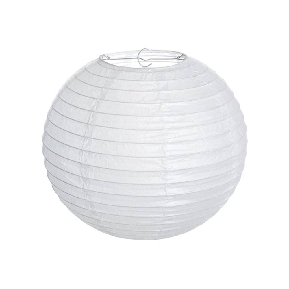 [ PEQUENOS DEFEITOS ] Luminária Oriental Branca Lisa - 30 cm