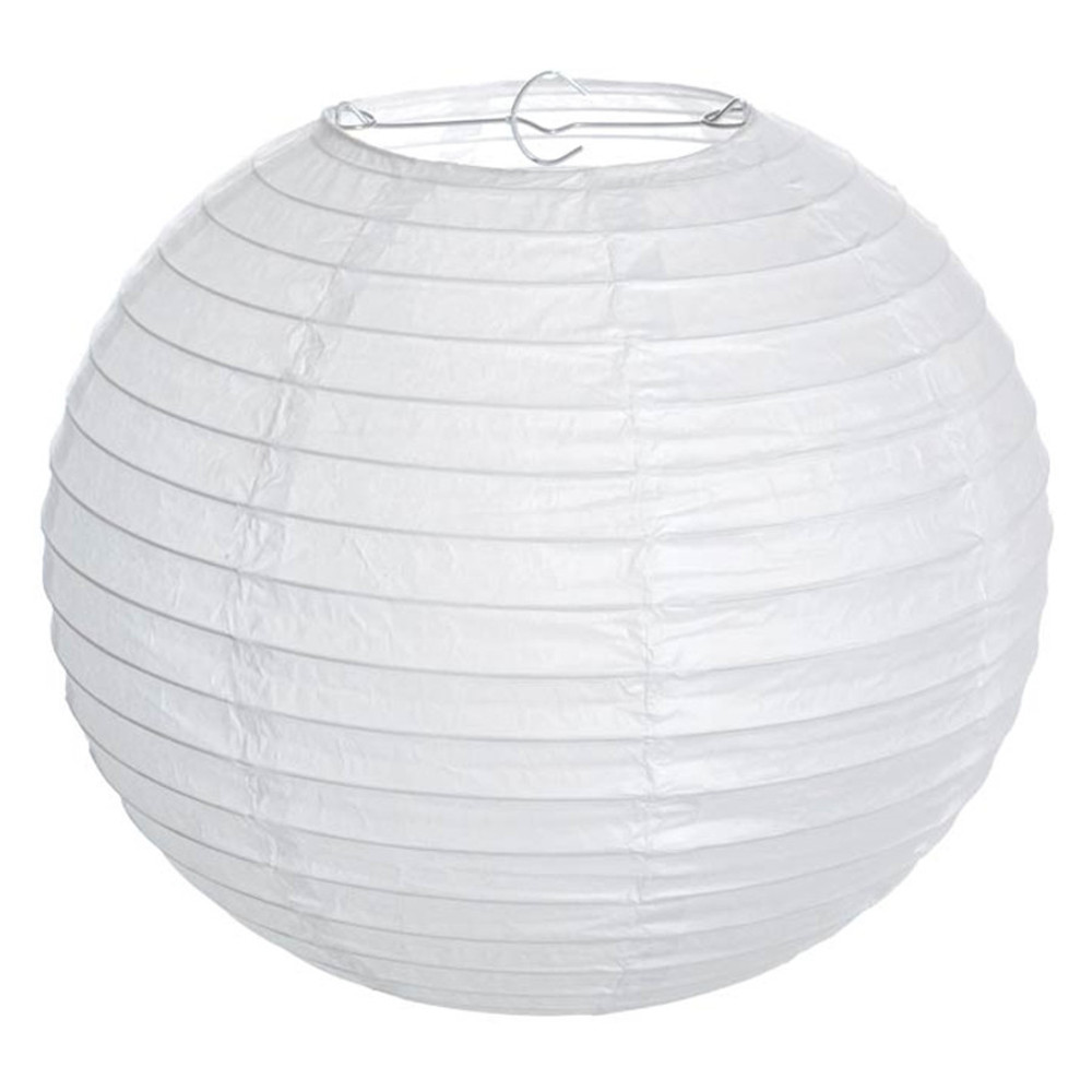 [PEQUENOS DEFEITOS] Luminária Oriental Branca Lisa - 50 cm
