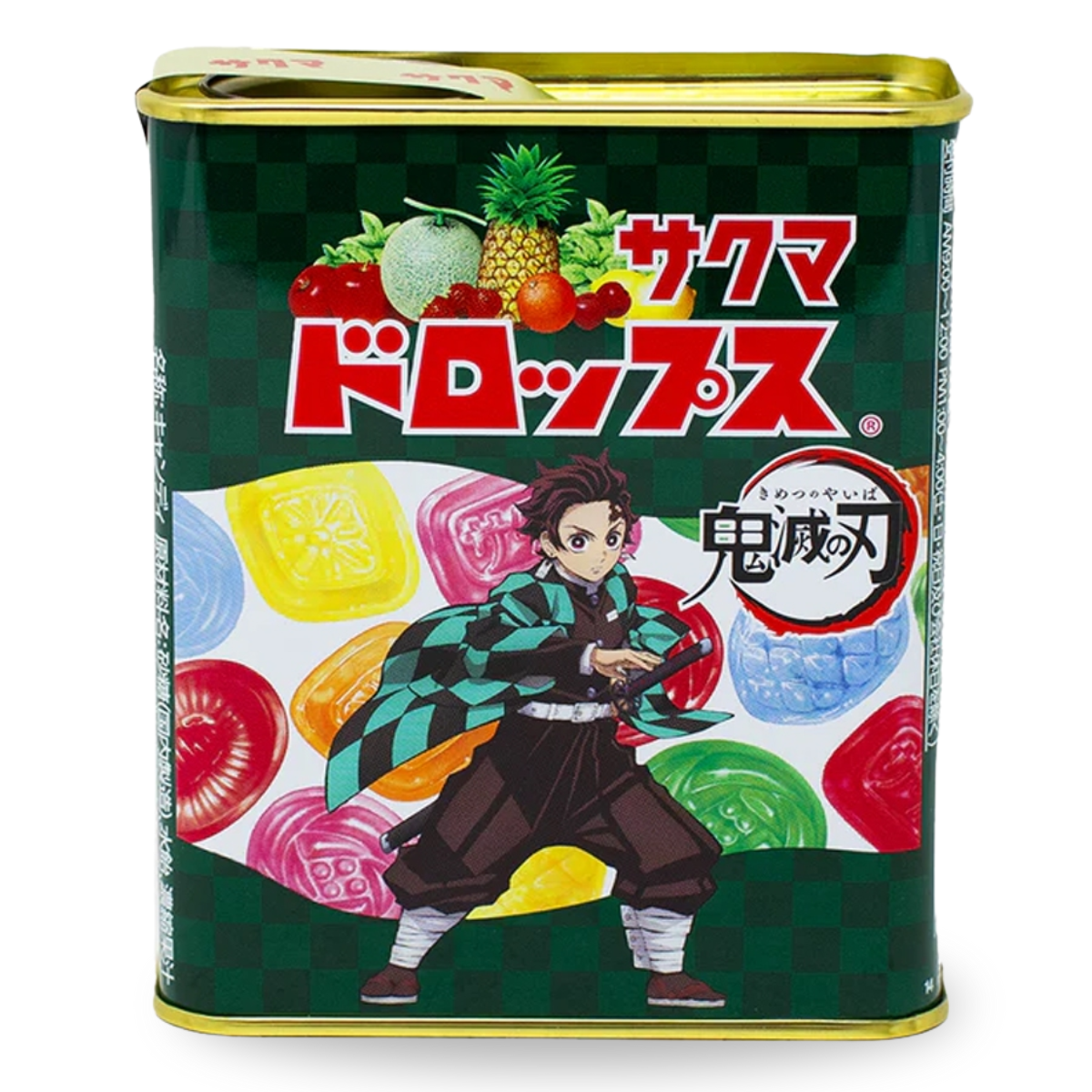 Bala Sabor de Frutas Sortidas Demon Slayer Kimetsu No Yaiba Sakuma - 71 gramas