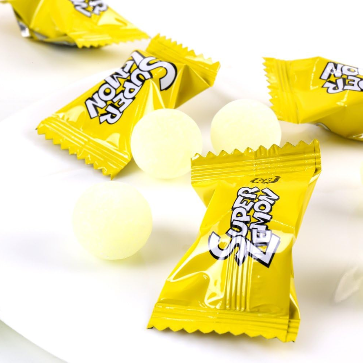 Bala Sabor Limão Super Lemon Nobel - 76 gramas - Hachi8