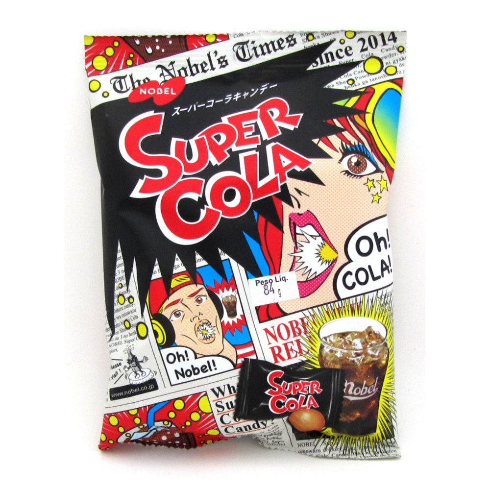 Bala Super Cola Nobel - 76 gramas
