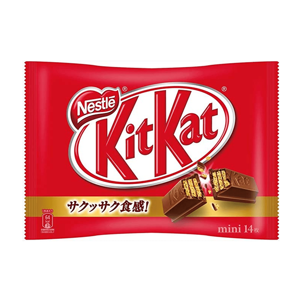 Chocolate Japonês KitKat Mini 14 unidades – 162,4 gramas