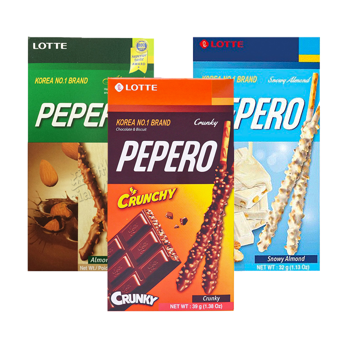 KIT DE BISCOITOS PALITO PEPERO CROCANTE - 3 SABORES