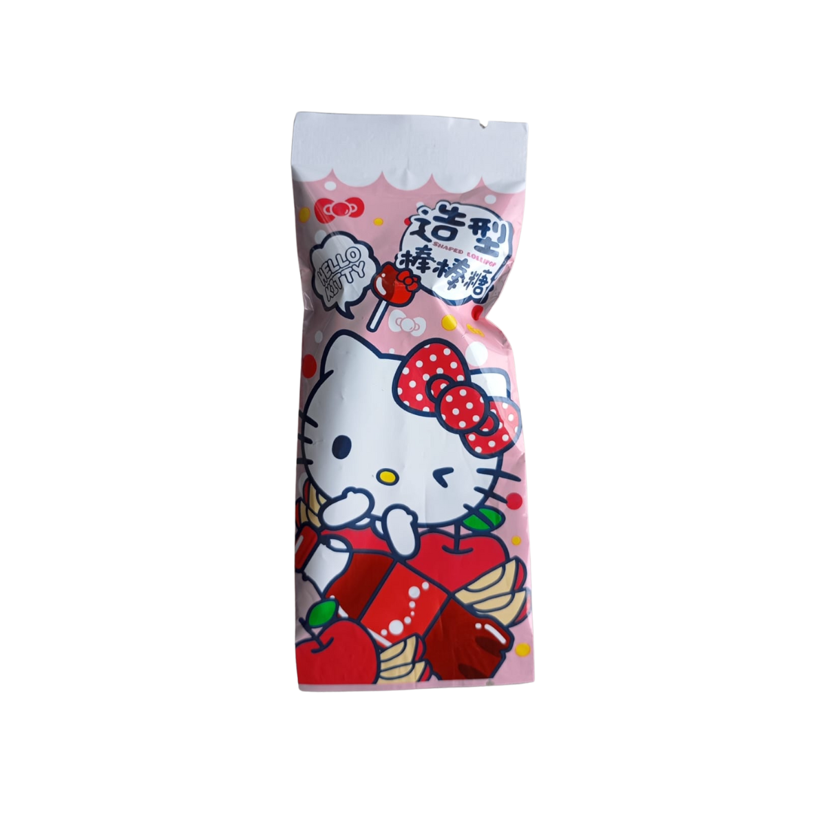 Pirulito HELLO KITTY Sabor Maçã e Cola - 20 gramas