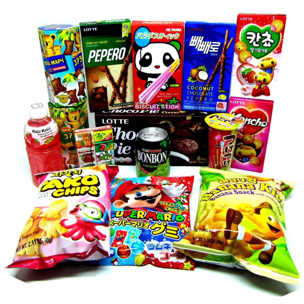 CAIXA DOCES JAPONESES SALGADINHOS BEBIDAS ORIENTAIS MYSTERY 2