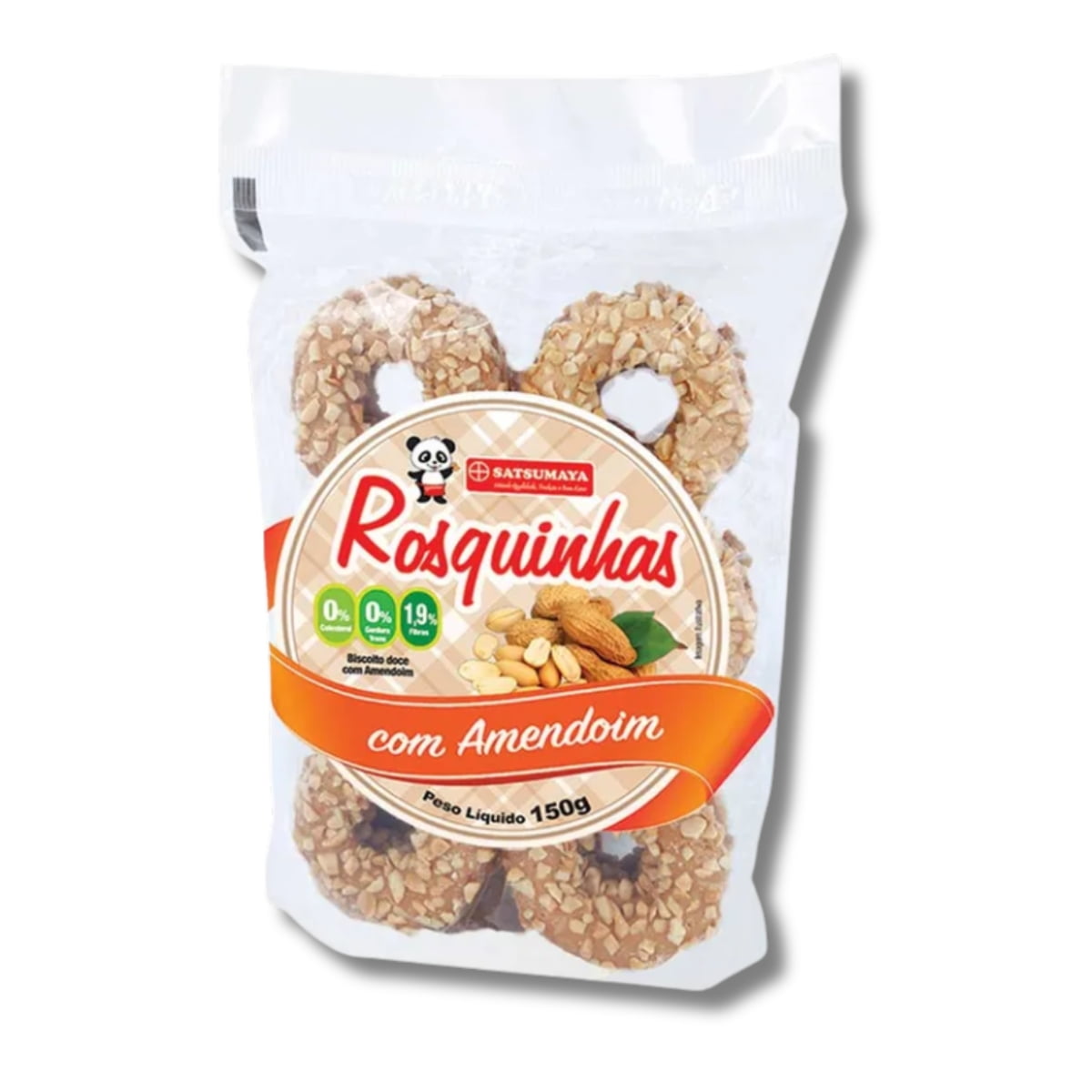 Rosquinhas de Amendoim Satsumaya - 150 gramas