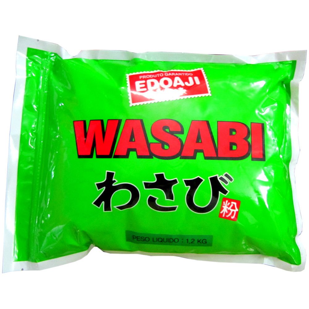 Pimenta Wasabi em Pó (Raiz Forte) Edoaji - 1,2 Kg