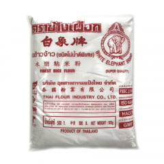 Farinha de Arroz Fina Rice Flour White Elephant Brand - 500g