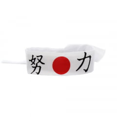 Faixa Japonesa Hachimaki para Sushiman Ninja - Preto - Hachi8