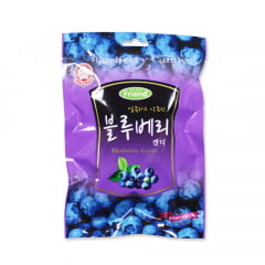 Bala Coreana Sabor Mirtilo Blueberry Mammos - 100 gramas
