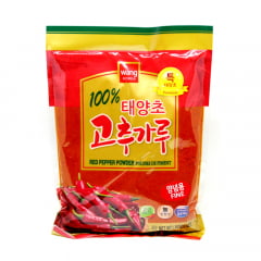 Pimenta Vermelha Premium em pó Gochugaru Fina Wang Korea - 1 Kg