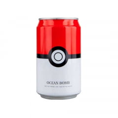 Refrigerante Pokemon Pokebola Água Gaseificada Ocean Bomb - 330mL