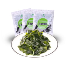 Alga Marinha Cut Wakame Desidratada Dalian - 30 gramas