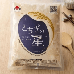 Arroz Branco Japonês Tochigi no Hoshi Mashiko Grão Curto - 1Kg