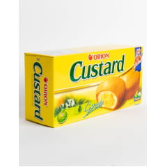 Bolinho Macio com Recheio de Creme Custard Orion  138 Gramas - 6 unidades