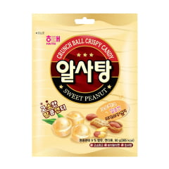 Bala Coreana Sabor Amendoim Haitai - 126 gramas