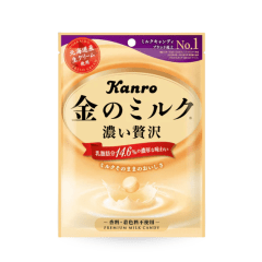 Bala Japonesa de Leite Premium Milk Kanro - 76 gramas