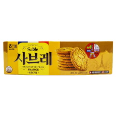 Biscoito Amanteigado Coreano Sablé Haitai - 84 gramas