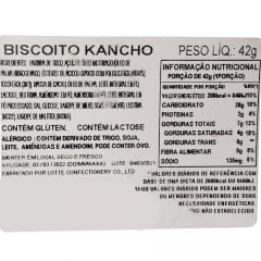 Biscoito com Recheio de Chocolate Kancho Lotte - 42 gramas