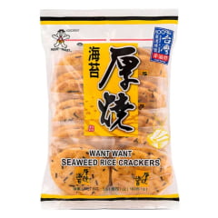 Biscoito de Arroz Want Want com Alga Nori - 160 gramas