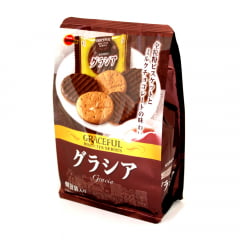 Biscoito Integral com Chocolate Japonês Bourbon Gracia - 94 gramas