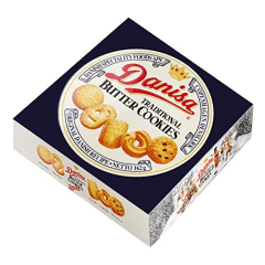 Biscoitos Cookies Danisa Amanteigados Sabor Tradicional - 162 gramas