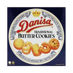 Biscoitos Cookies Danisa Amanteigados Sabor Tradicional - 162 gramas