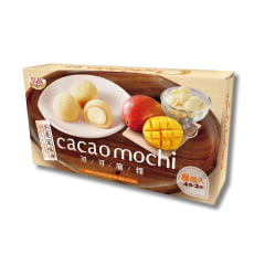 Bolinho de Arroz Mochi Sabor Cacau e Manga - 80 gramas