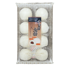 Doce Japonês de Arroz Moti e Recheio de Chocolate Daifuku Kubota - 216 gramas