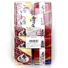 Doce Japonês Monaka Wafer com Recheios de Feijão Azuki e Castanha Murase 10 unidades - 250 gramas