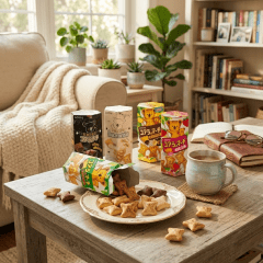 Kit Biscoito formato Koala Recheado Lotte - 5 Sabores