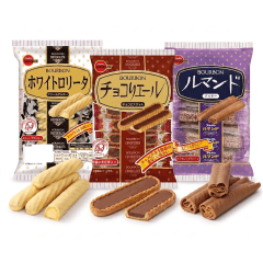 Kit de Biscoitos Japones de Chocolate Bourbon - 3 Sabores Kit de Biscoitos Japones de Chocolate Bourbon - 3 Sabores