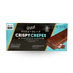 Kit de Crepes Crocante Recheado Sabor Chocolate e Morango Leite Mayasi Crispy Crepes - (85 gramasx2)