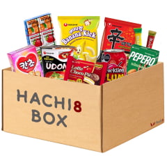 Kit de Doces Bebidas Snacks Hachi8 Box - Versão 100% Coréia 3