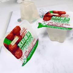 Kit de Pacotes de Mini Gelatinas Coconut Jelly Jin Jin – 3 Sabores
